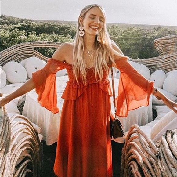 spell florence midi dress